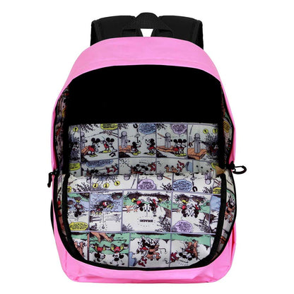 Sac à Dos Block Disney Minnie Mouse « MM » – Rose