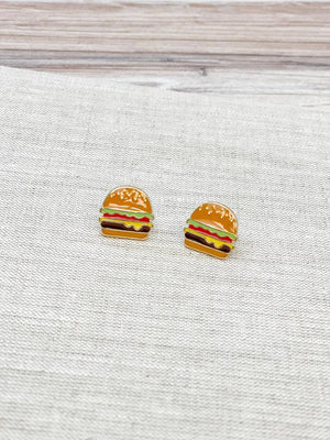 Boucles d'Oreilles Cheeseburger