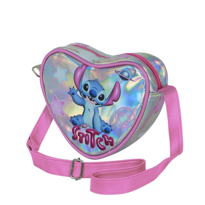 Sac à Bandoulière Coeur Casual Disney Lilo & Stitch « Cosmic »