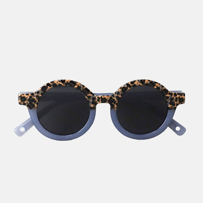 Lunettes de Soleil Bébé - CAT 4 - Léopard Transparent