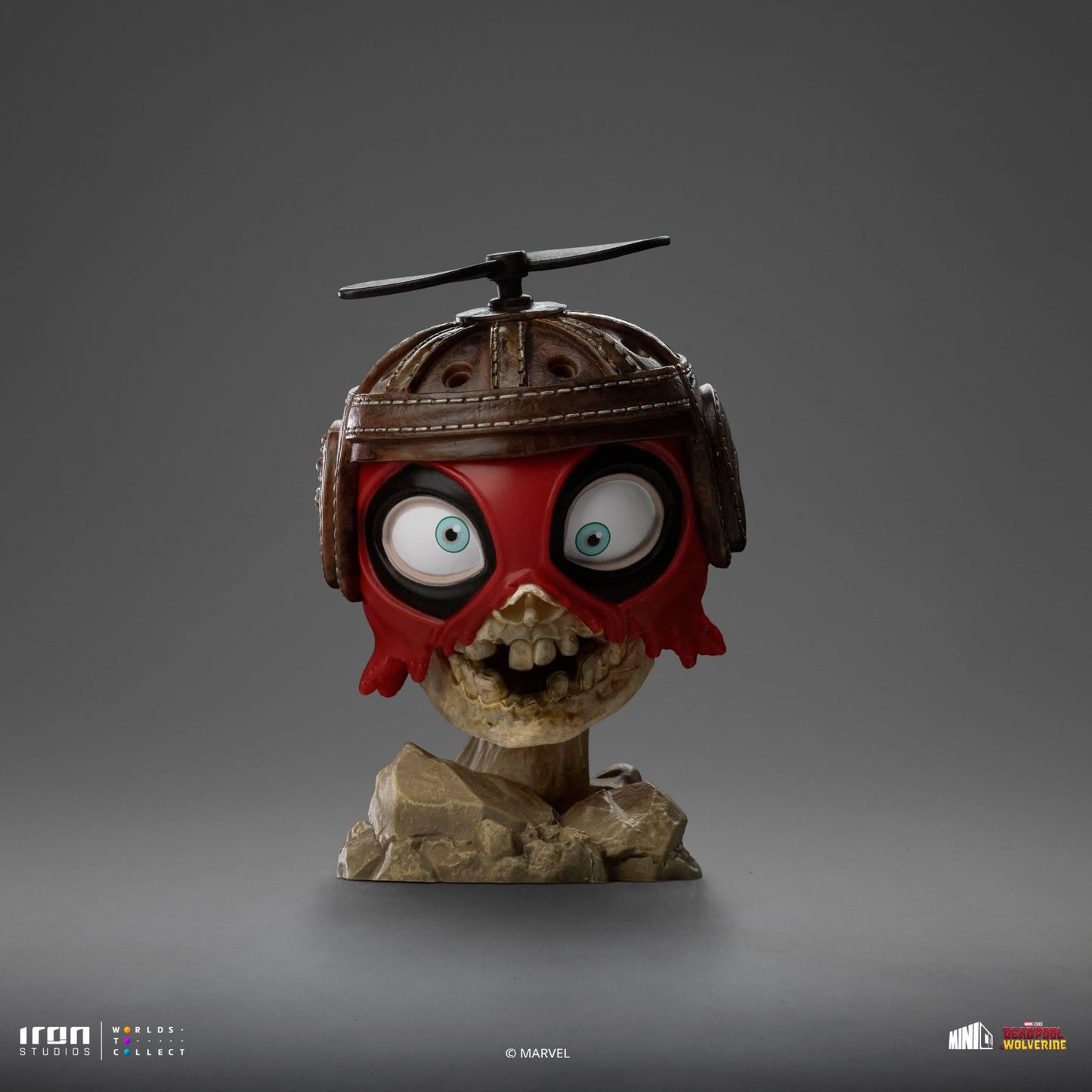 Figurine Deadpool, Wolverine and Headpool (Unmasked) - Deadpool & Wolverine - Mini Co.