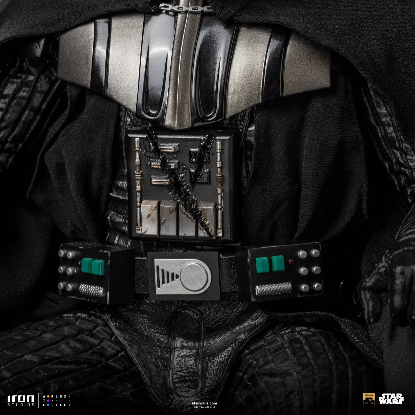 Darth Vader on Throne Statue - Star Wars: Obi-Wan Kenobi Series - Art Scale 1/10 - Iron Studios