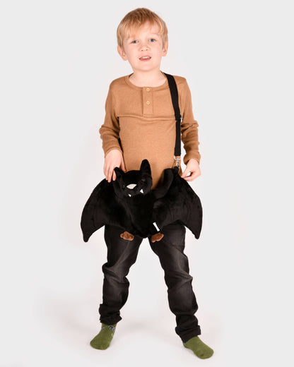 Sac chauve-souris avec 2 poches et bandoulière réglable 50 cm