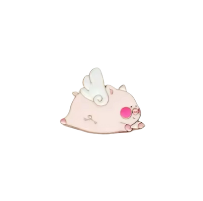 pins cochon ange