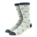Chaussettes Grises Requins Noirs