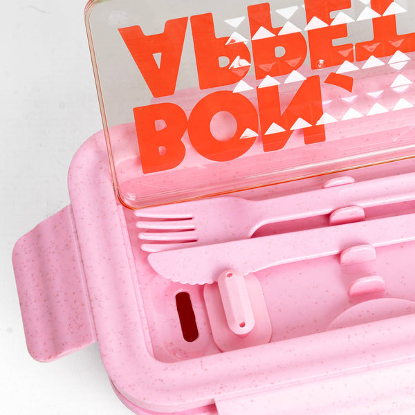 Boîte à Déjeuner Rose Bon Appétit Helio Ferretti Vue 2