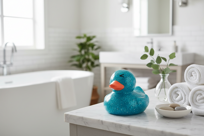 Pato brillante - Azul