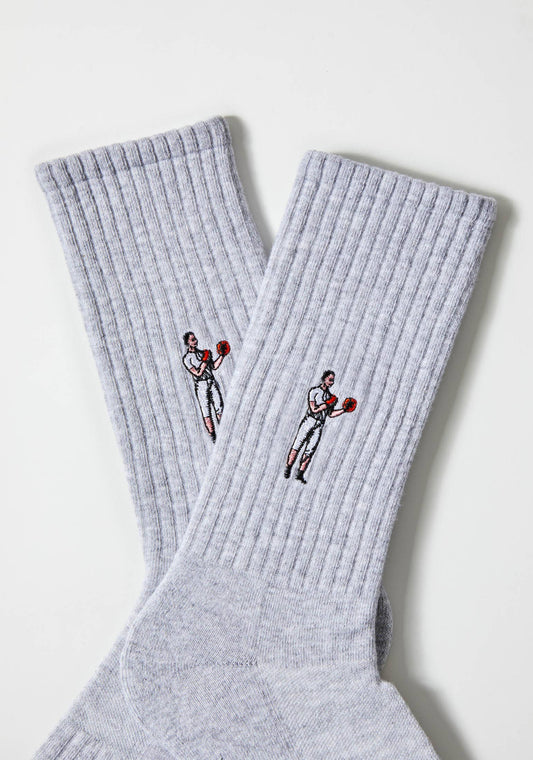 BeBoxer Embroidered Socks