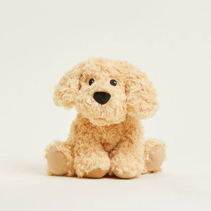 Bolsa de agua caliente de peluche de perro rizado Warmies