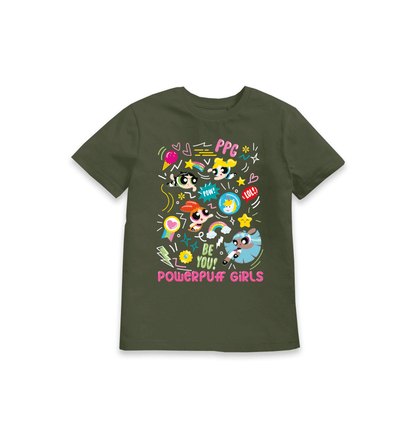 T-shirt enfant Powerpuff Girls icon artwork