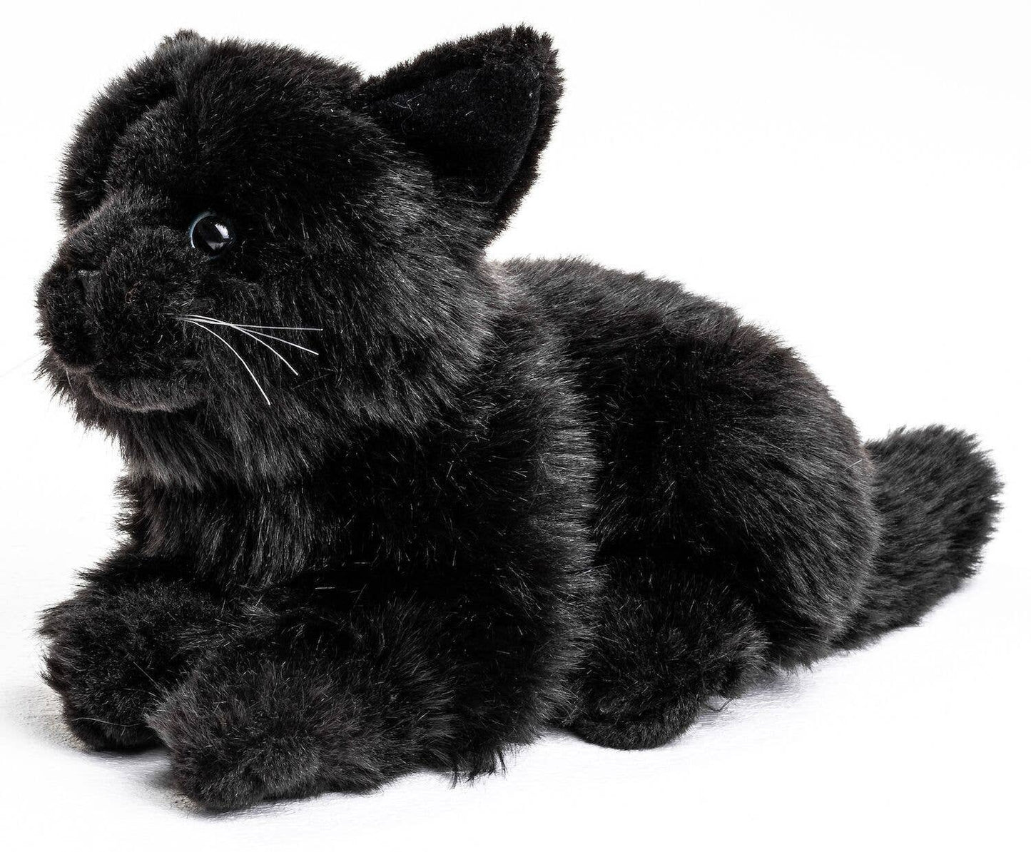 Peluche Chat couché - Noir