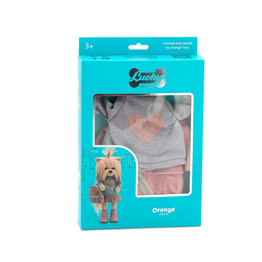 Conjunto de ropa de felpa: estilo urbano