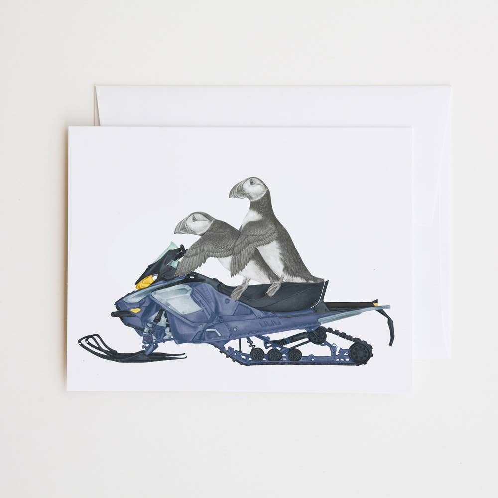 Tarjeta de frailecillos Ensueño de Hazel y Filbert