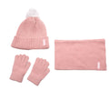 Completo invernale rosa cipria - Cappuccetto Rosso