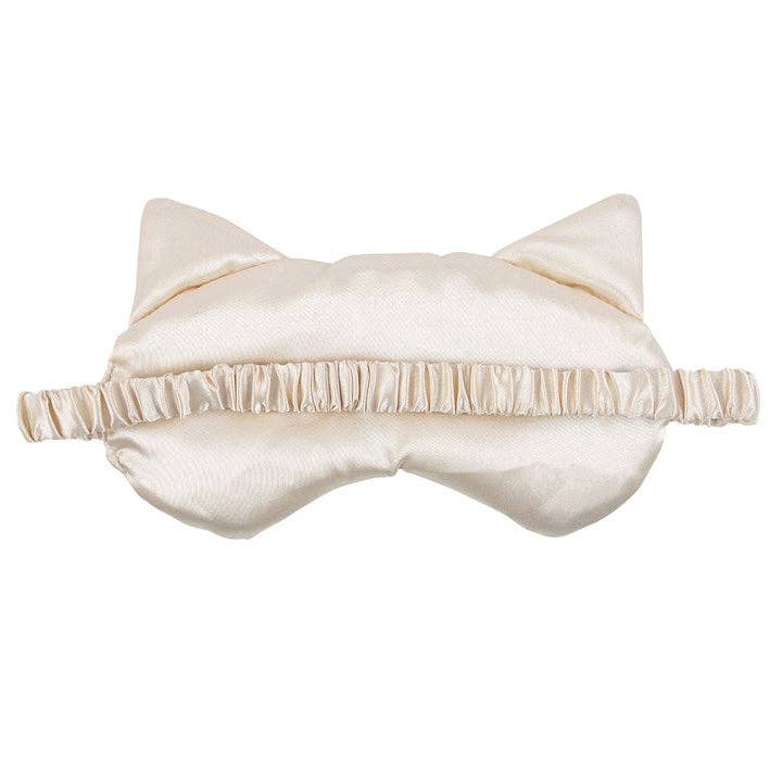 Masque de Nuit Chat en Satin