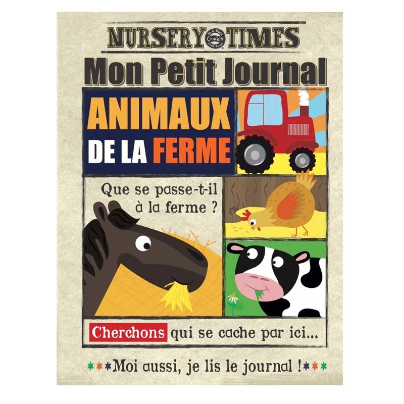 CRINKLY MON PREMIER LIVRE EN TISSU