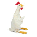 Grote pluche kip | Wit