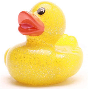 Mini Canard Pailleté Jaune