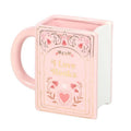Mug Livre « I Love Books » Rose – 450 ml