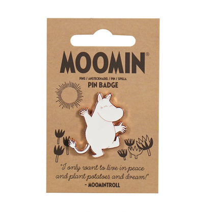 Spilla in metallo Troll Moomin