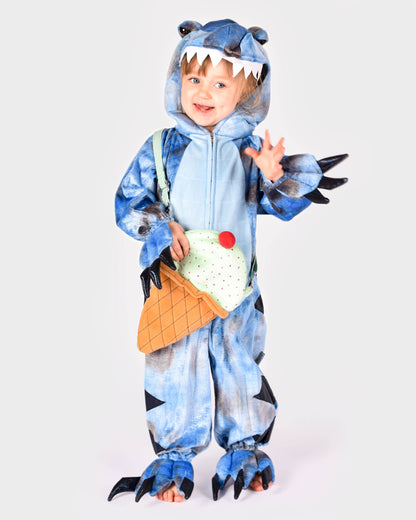 Combinaison dinosaure T-Rex 110-116 Cl 4-5 ans