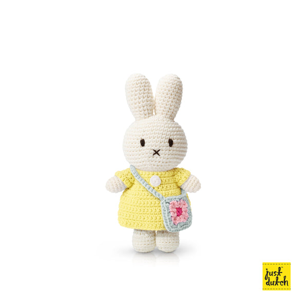 Miffy il coniglio peluche all'uncinetto - Borsa 