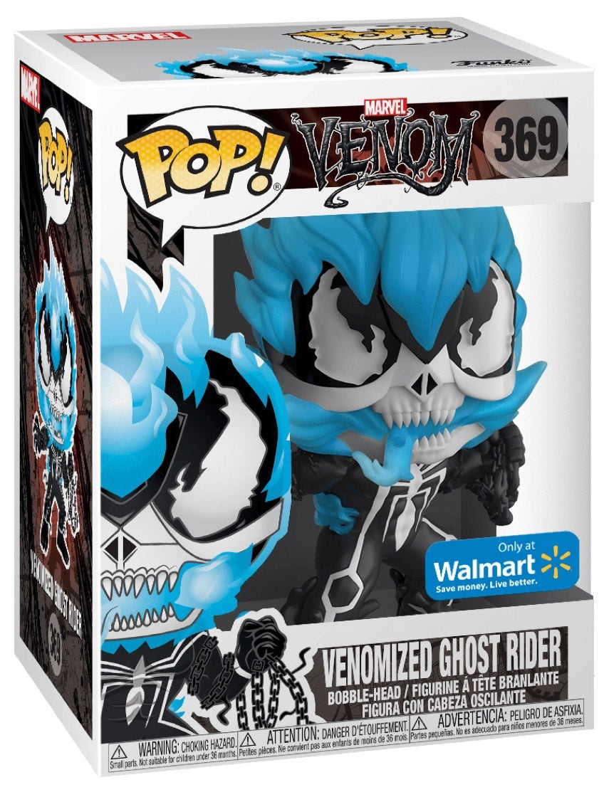 Pop! Venomized Ghost Rider Bleu (Glow)