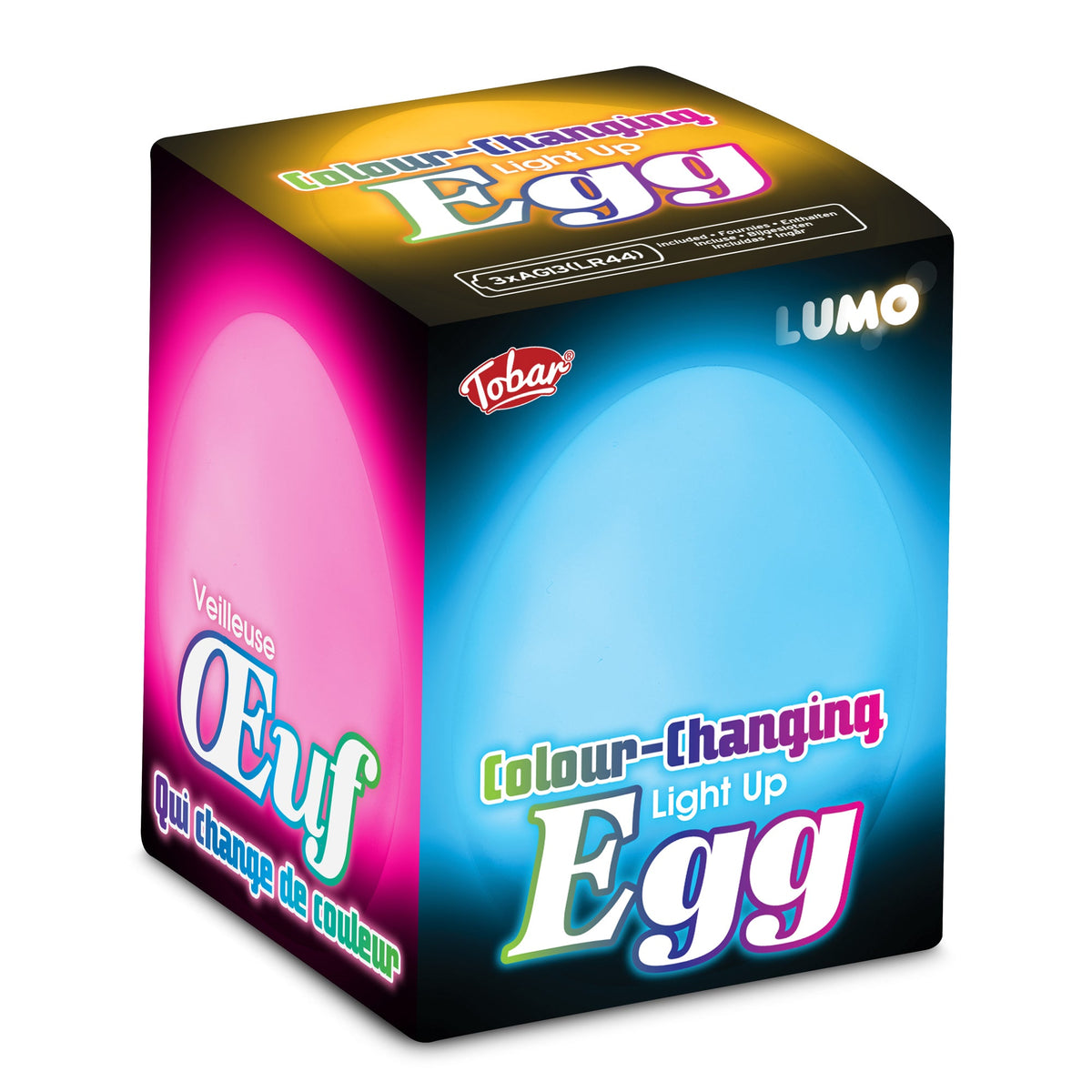ŒUF LUMINEUX À COULEUR CHANGEANTE LUMEZ