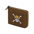 Portefeuille Man Zip One Piece « Skull »