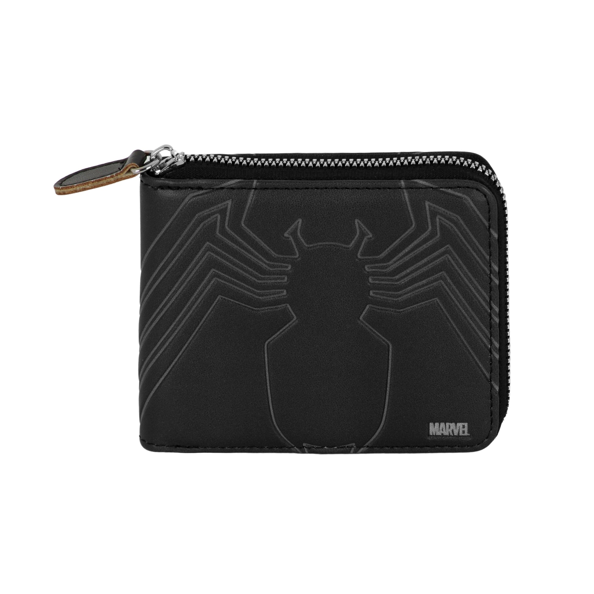 Portefeuille Man zippé Marvel « Venom Spider »