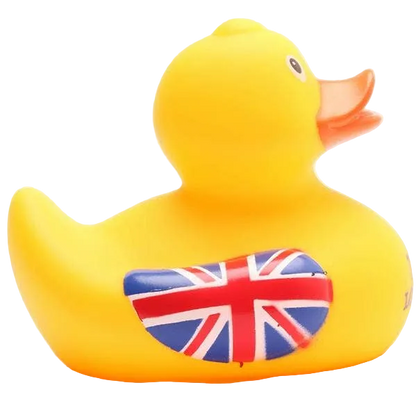 Me encanta el pato de baño de Londres