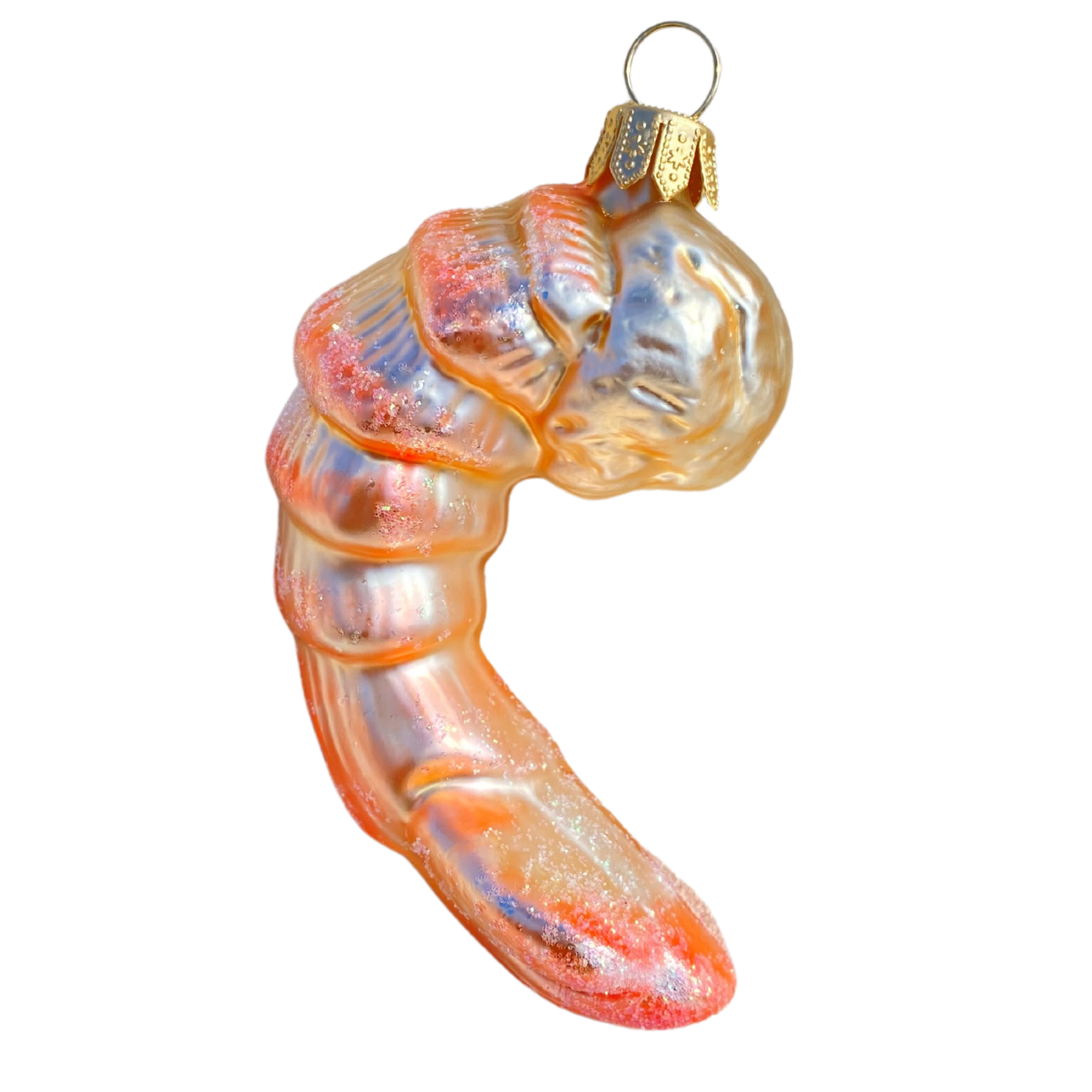 Adorno navideño de gambas