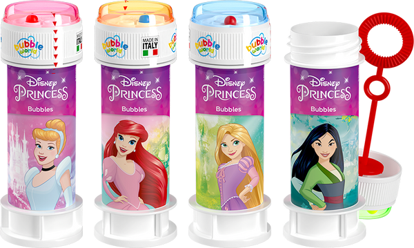 Coffret bulles de savon Princesses Disney – Présentoir 36 flacons 60 ml