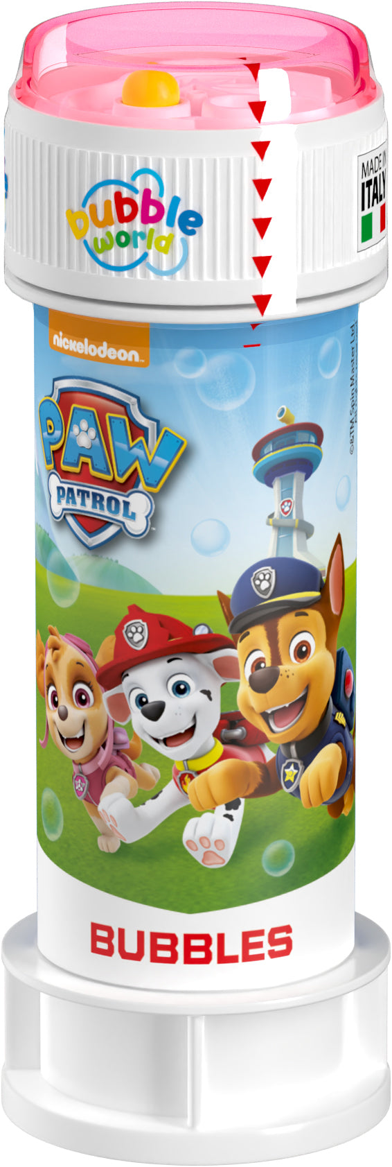 Burbujas de jabón de la Patrulla Canina 60 ml