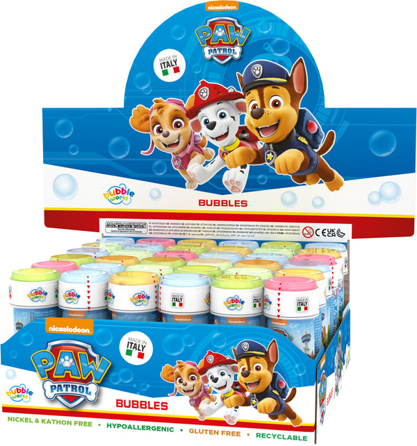 Coffret bulles de savon Pat’Patrouille – Présentoir 36 flacons 60 ml