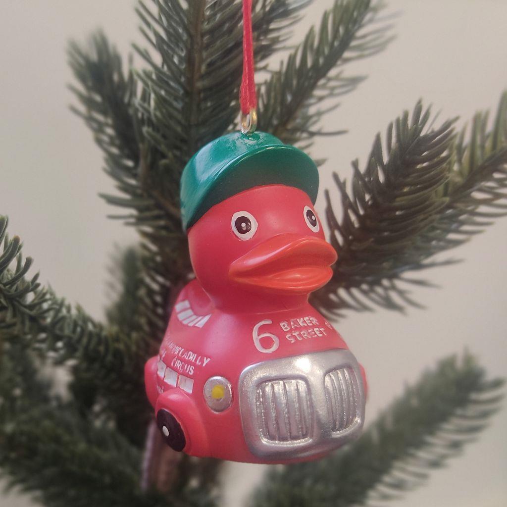 Décoration à Suspendre Canard Bus Londonien Yarto – ornement Duck’oration