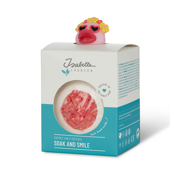 Set regalo divertimento e relax - Bomba da bagno + Paperella da bagno