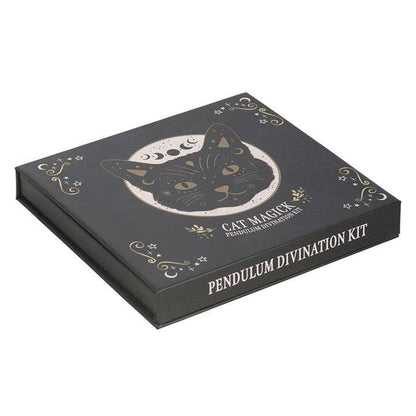Kit de divination au pendule Magick du Chat Noir