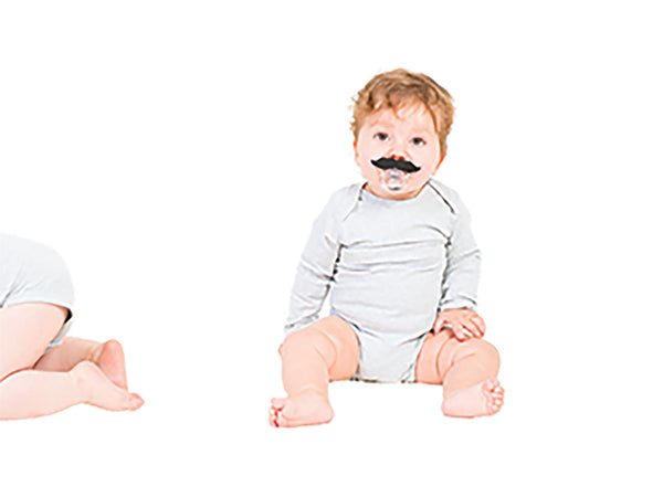 Moustache Pacifier Bitten – Sucette original