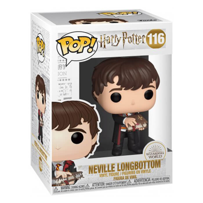Pop! Neville con el Libro de los Monstruos