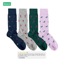 Pack de 4 Paires de Chaussettes « Fun Icons » ⚓🌶️🦜