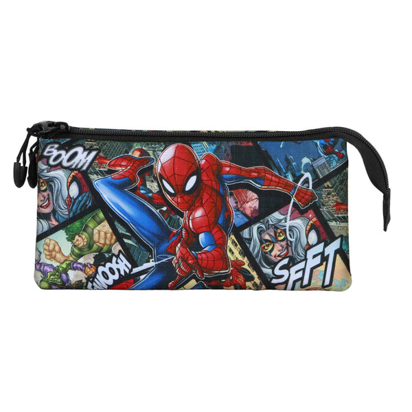 Astuccio triplo Marvel - Pannelli Spiderman