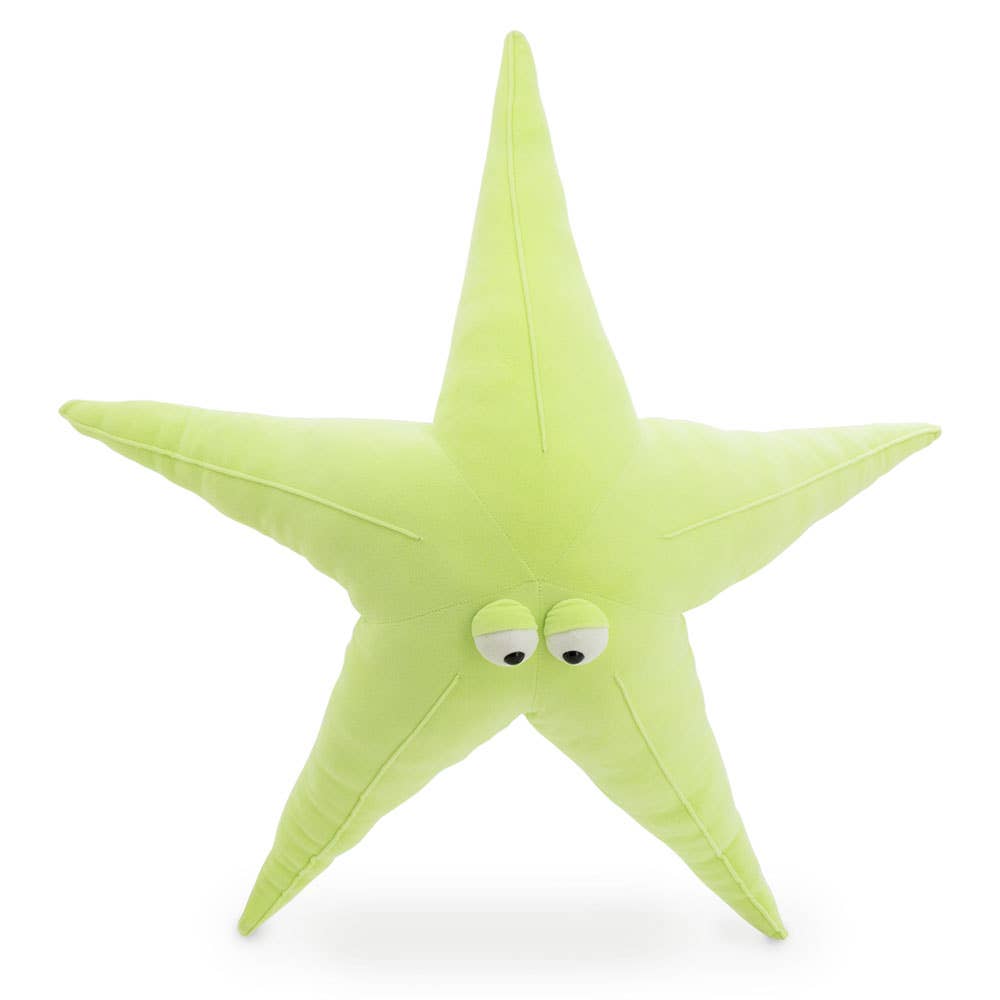 Light green plush starfish - 80 cm - from 0 months