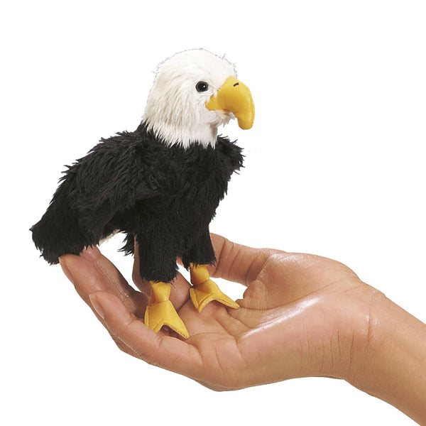 Marionnette à main Mini Sea Eagle 2642/ Mini Eagle Folkmanis réaliste