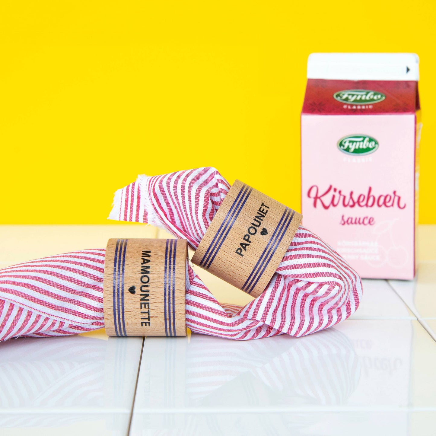 Wooden Napkin Rings – Family Collection