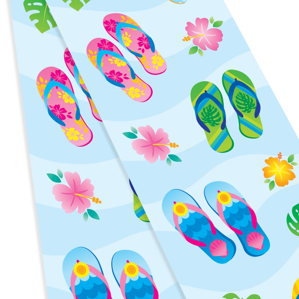 Stickiville Flip Flops Stickers – 2 Sheets