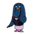 Barista Pigeon Pin