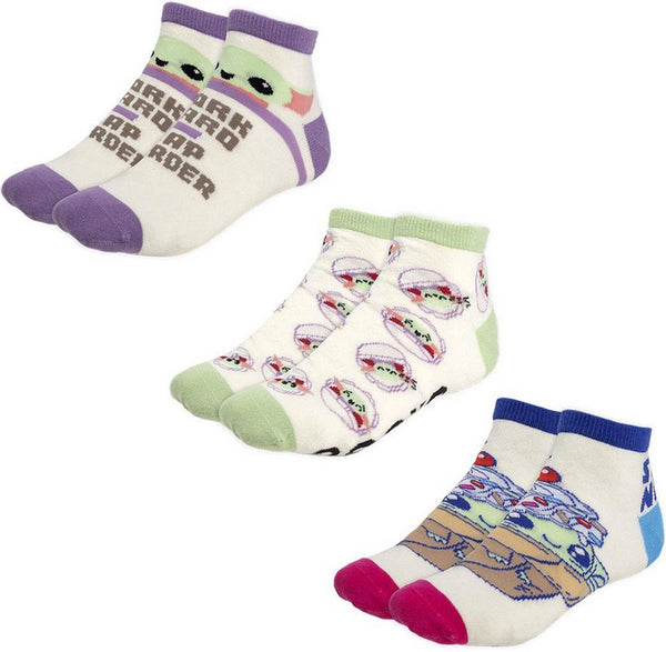 Pack de 3 pares de meias Star Wars - Grogu