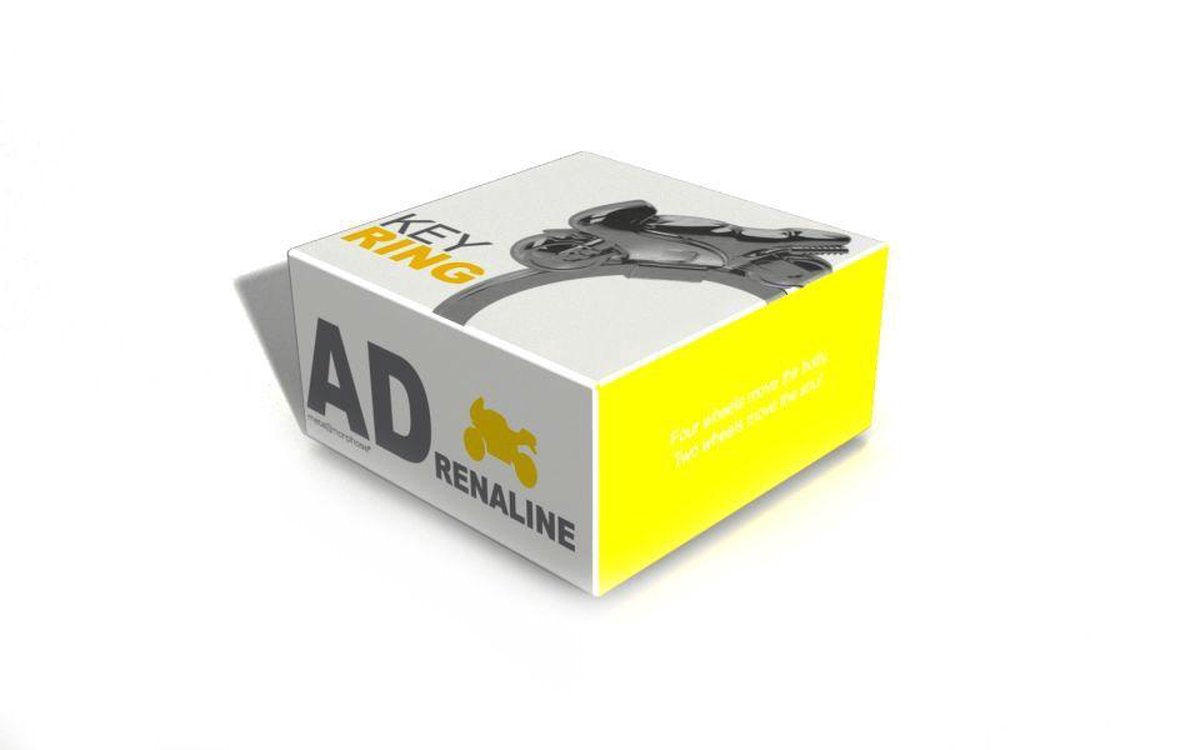 Porte Clés Moto Adrénaline