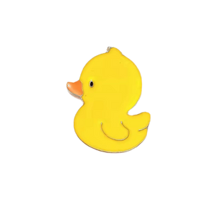 Pin de pato amarillo
